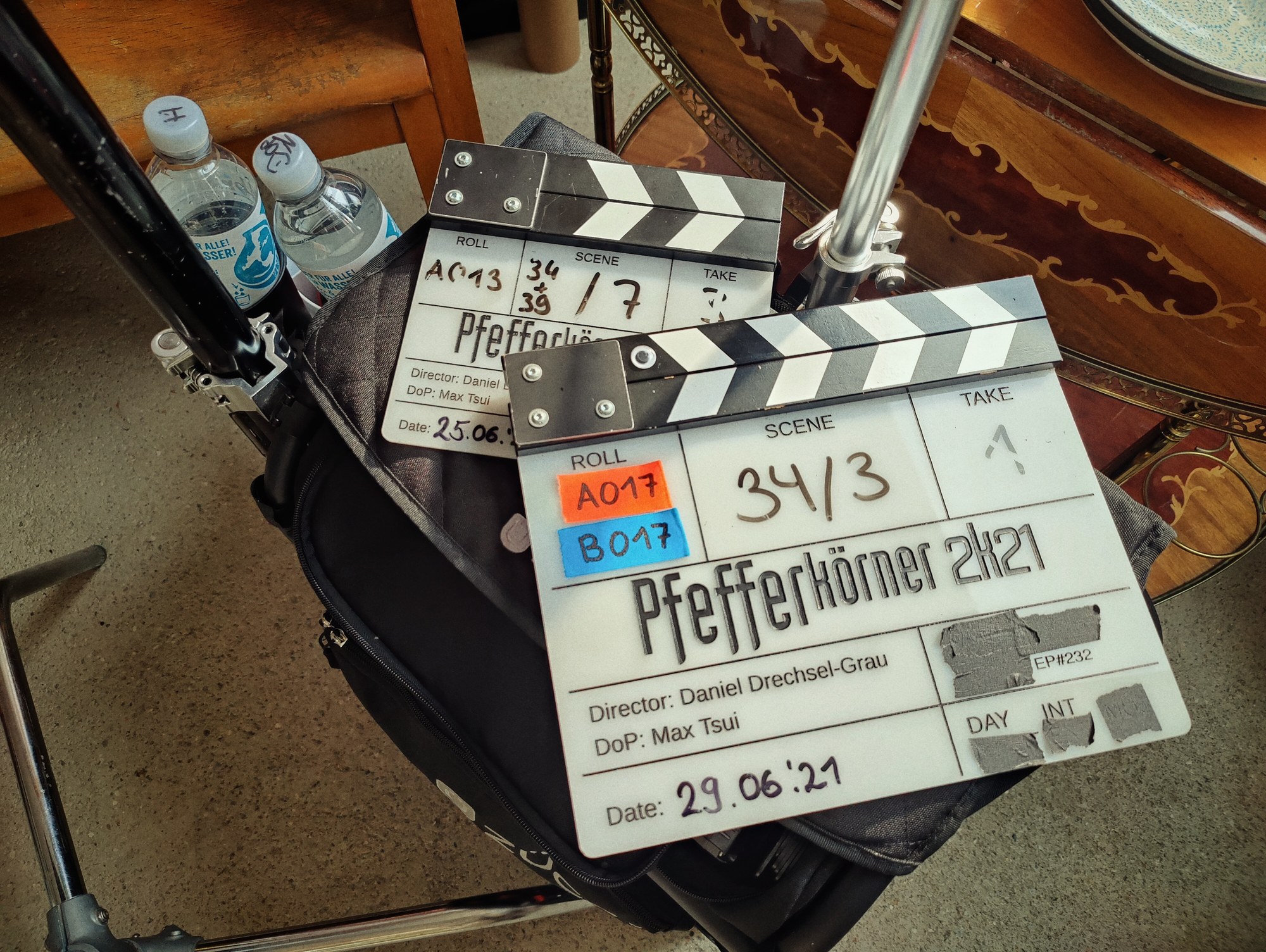 Klappe: Pfefferkörner 2K21, Regie Daniel Drechsel-Grau, DoP Max Tsui, 29.06.21